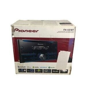 Pioneer FH-S51BT Bluetooth CD Player iPhone Android Pandora AM FM USB Aux 4Ch 2V